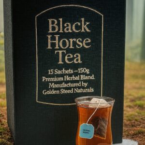 Black Horse — Timeless Strength from the Orient