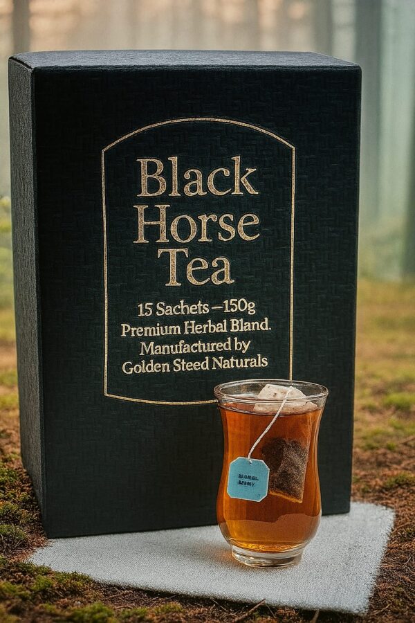 Black Horse — Timeless Strength from the Orient