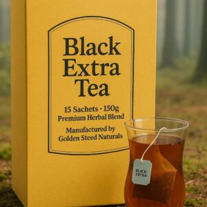Black Extra — Strength Refined. Calm Amplified